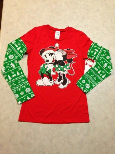 Mickey \u0026 Minnie Mouse Girls Long Sleeve 