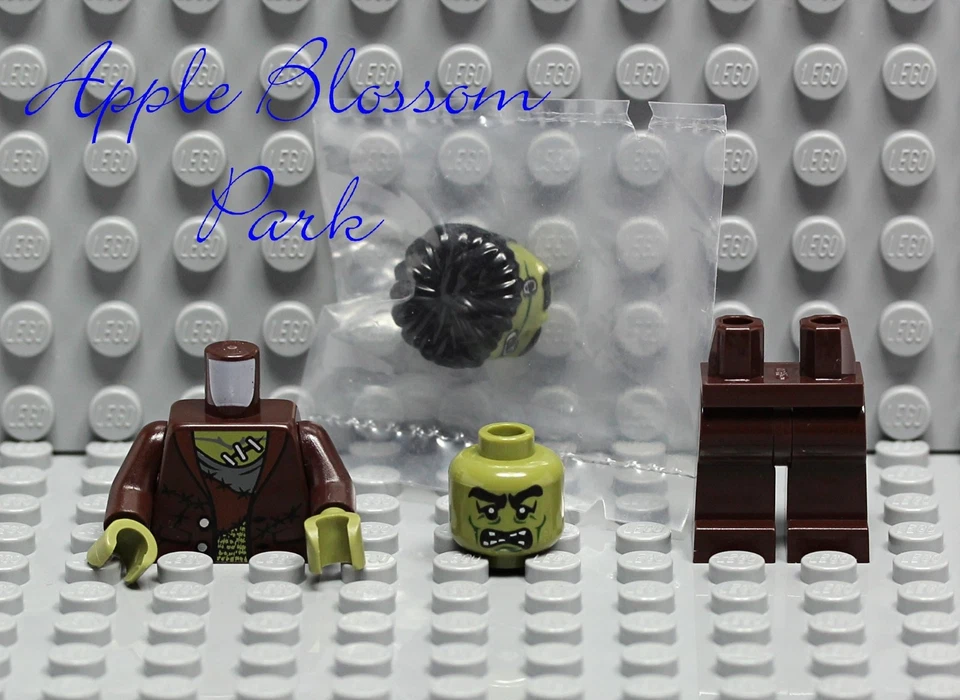 НОВАЯ МИНИФИГУРКА LEGO Green FRANKENSTEIN MONSTER — минифигурка бойцов на Хэллоуин 9466 - Изображение 3 из 3
