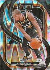 2024-25 Panini Select Kevin Durant #127 Silver Prizm SP Houston Rockets