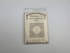 Napperon oreiller Battenburg dentelle motif héritage 9R