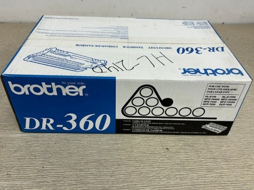 NEW BROTHER DR-360 OEM Genuine Black Drum Unit Print Cartridge Sealed