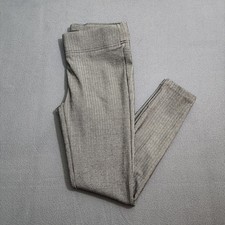 LOFT Women S Black Herringbone Pull On Stretch Mid Rise Skinny Ankle Pants