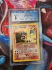 CGC 8 Charizard Base Set 2 Holo Rare 4/130 Pokémon