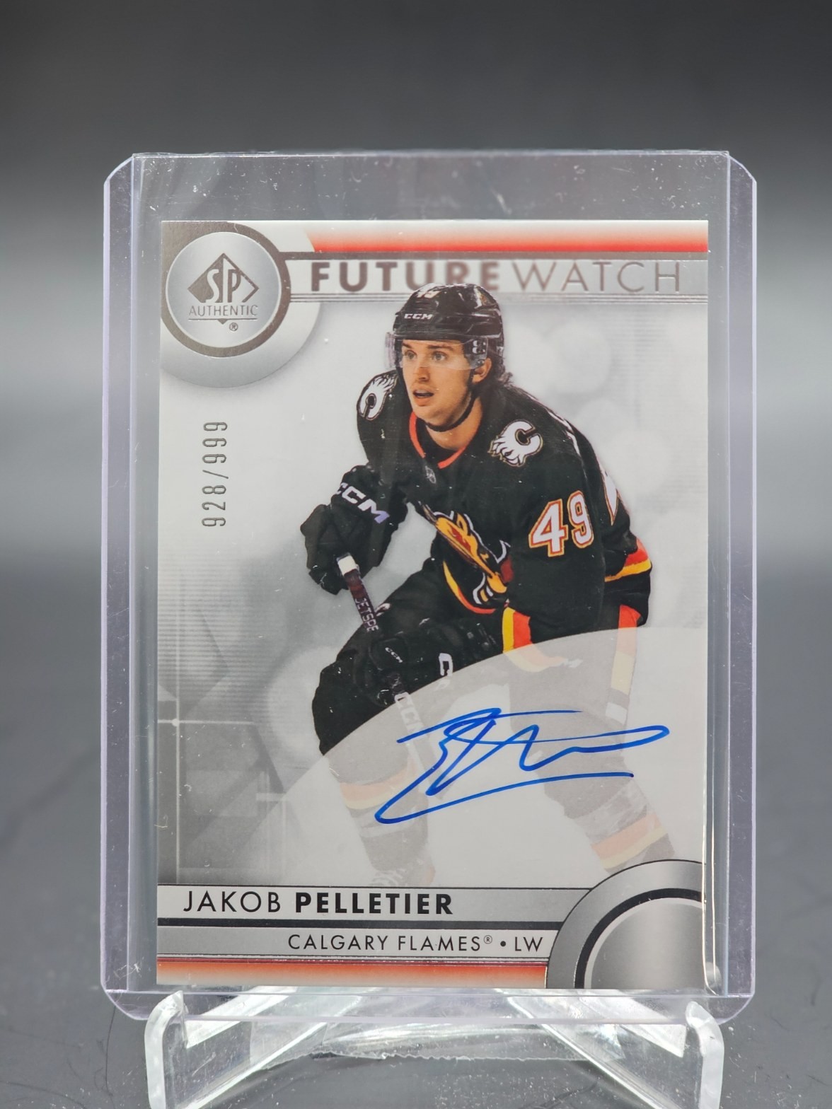 JAKOB PELLETIER 2023-24 SP AUTHENTIC FUTURE WATCH ROOKIE AUTO /999 #114 Q0107