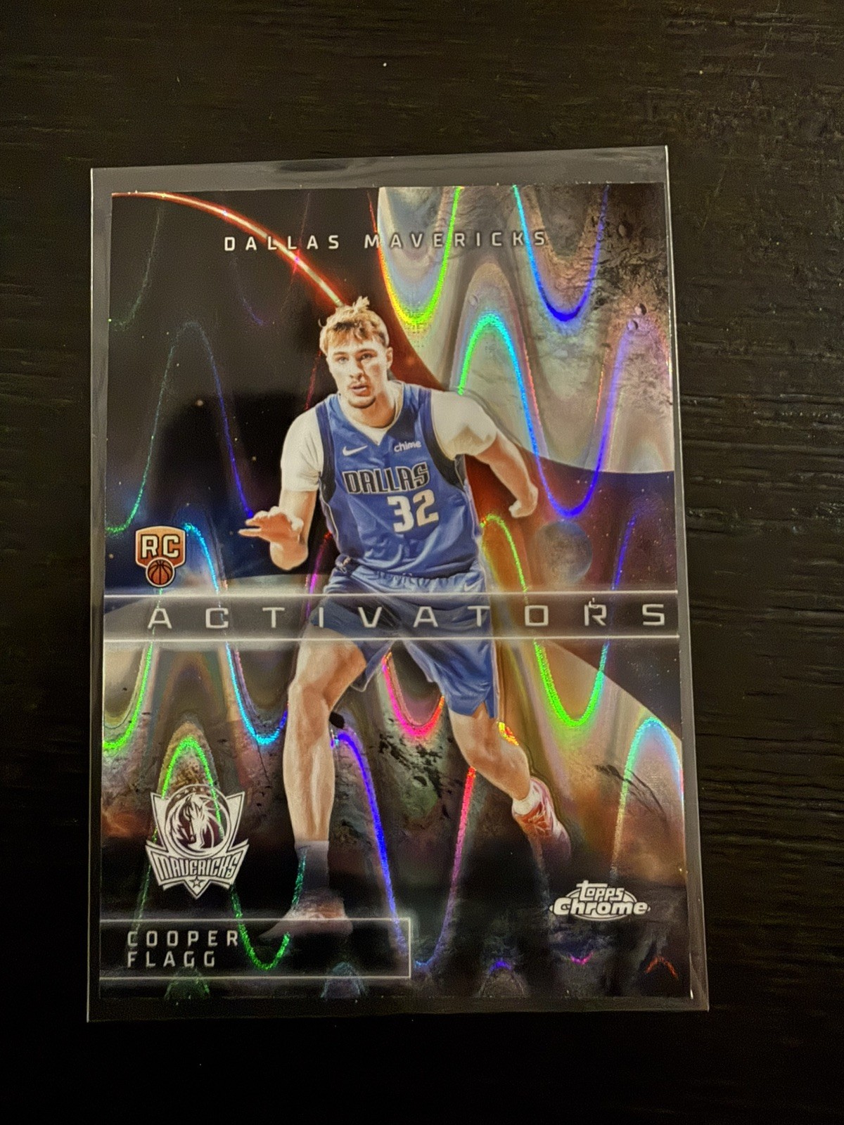 2025-26 Topps chrome basketball Cooper Flagg Activators Raywave