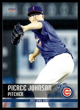 2017 Pierce Johnson Choice Minor league Rookie Card Iowa Cubs. rookie card picture