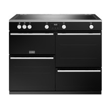 Image of Stoves Precision DX 110cm Induction Range Cooker Black D1100Ei ZLS Grade C