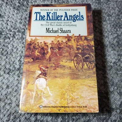 The Killer Angels Michael Shaara 1975 Historical Fiction Paperback Book