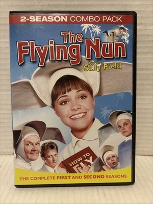 Flying Nun: Seasons 1 & 2 (DVD) 5 Disks Vintage Retro 1960s TV Show Sally Fields