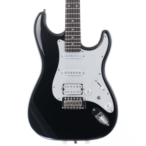Busker's BST-3H Electric Guitar with Soft Case 2019 Black