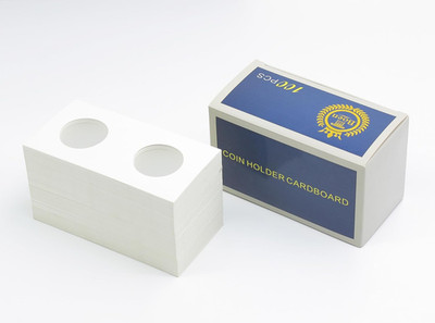100PCS Coin Flips 27.5mm /(1.08 inch). Coin Flips 2x2 for Small Dollar. Coin Hol
