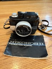 Nikon Nikonos II 35mm Underwater Film Camera Vintage w/ Manual