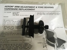 OEM Herman Miller Aeron Adjustable Swing Arm Thumbwheel Screw Assembly Arm Bolt