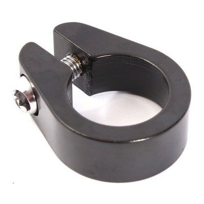 BMX Sattelklemme KHE CLASSIC DESIGN 25,4mm 7005 Aluminium schwarz eloxiert 26g
