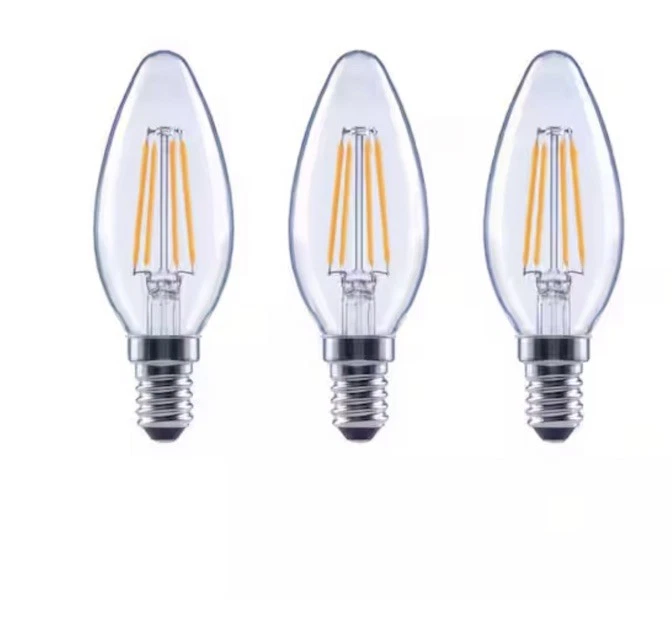 6 Bulbs EcoSmart LED B11 Candelabra Base Soft White 45 W 350 LM Dimmable - Image 3 of 4