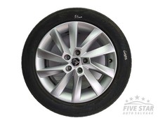 Skoda Superb R17 Alloy Wheel With Tire 2018 Estate 4/5dr 3V0601025C (15-24)