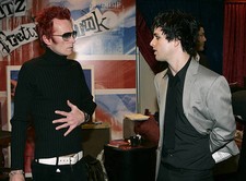 Scott Weiland of Velvet Revolver with Billie Joe Armstrong of Gree- Old Photo