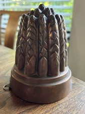 Vintage/AntiqueFrench  Copper Cake or Jelly Mold Tin Lined Heavy