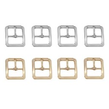 4er Set Metallschnalle Schiebeg&uuml;rtel aus Metall