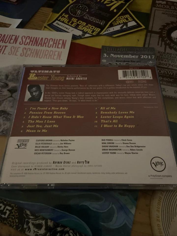 Lester Young-Ultimate CD in NM ; Verve Rec. High End; Selected By: Wayne Shooter - Bild 4 von 4