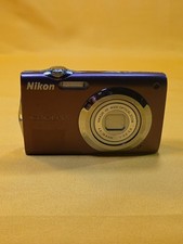 Nikon COOLPIX S3000 Burgundy 12.0MP Digital Camera Point And Shoot Lens Error 