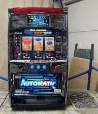 777 Japanese Bellco Pachislo Slot Machine Tokens Works Clean BK3200 32x19x17