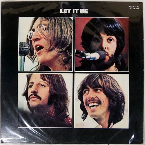 BEATLES LET IT BE APPLE AP80189 Japan VINYL LP