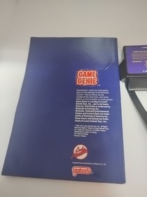 Nintendo NES Game Genie Game Enhancer Model 7356 w/ Cheat Codes Manual 