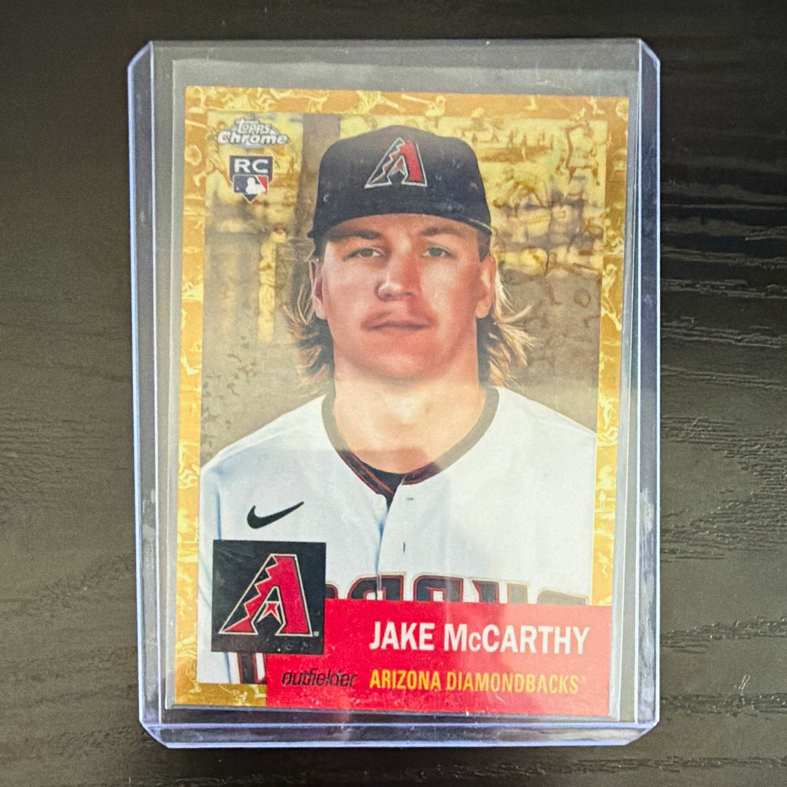 Topps 2022 Chrome Platinum Anniversary Jake McCarthy Rookie #351 DBacks /50