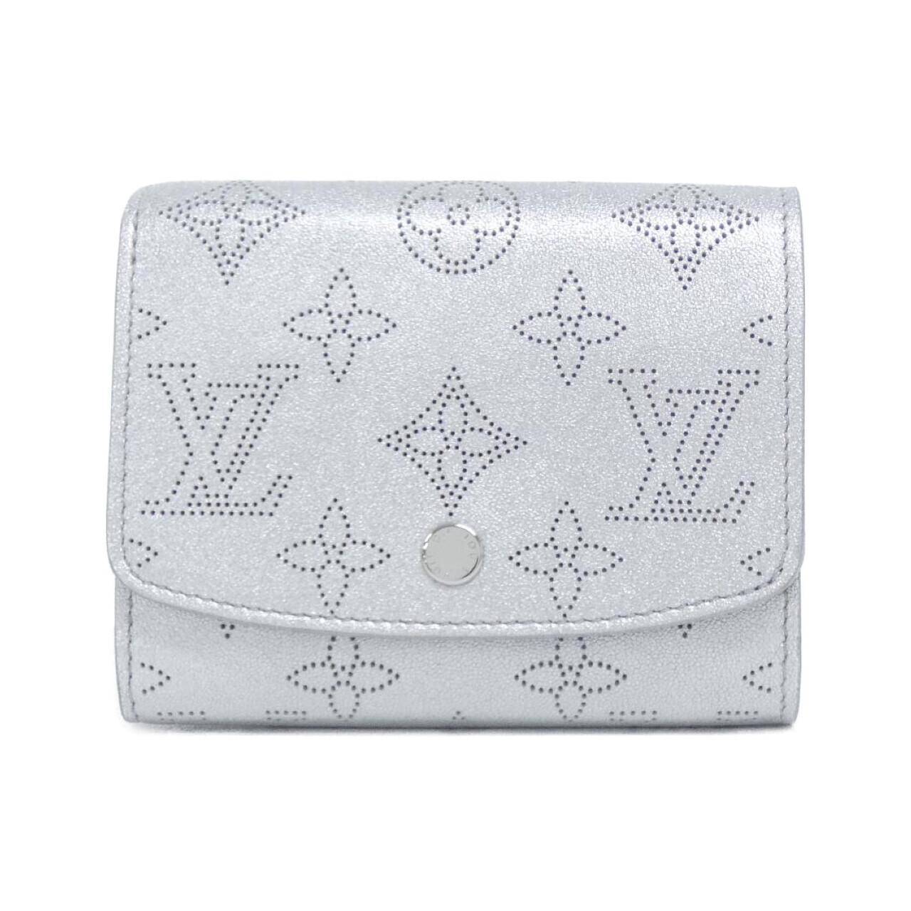 Authentic Louis Vuitton Mahina Portefeuille Iris Compact Wallet M26706 #230-...