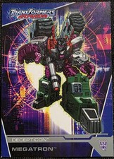 2003 Fleer Transformers Armada #37 Megatron Decepticon Trading Card Hasbro
