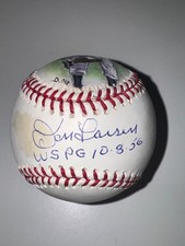 Don Larsen Yankees Doo S. Oh Hand Painted Baseball