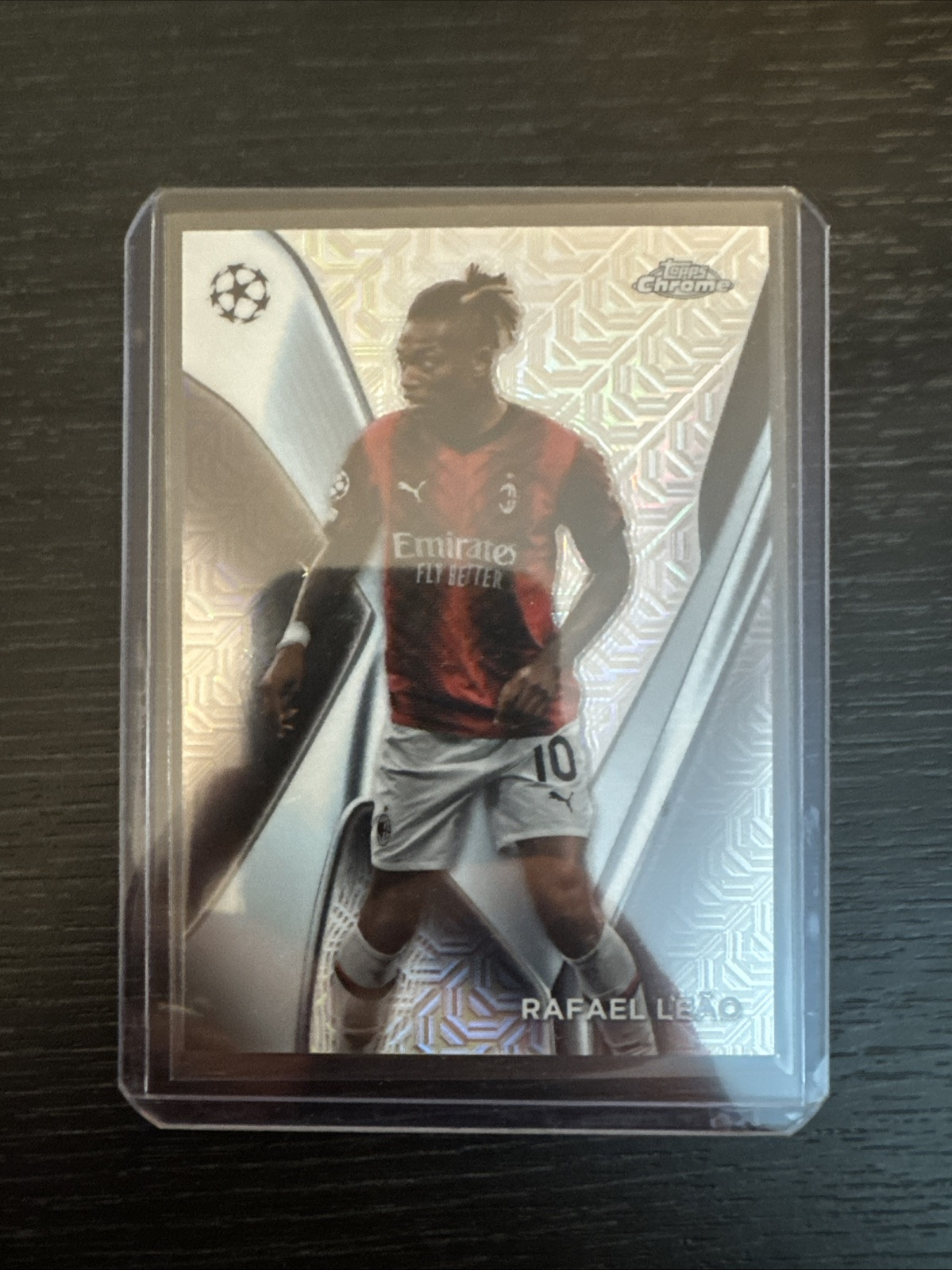 Rafael Leao 2023-24 Topps Chrome UEFA Mojo Case Hit!!!