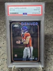 🏈2024 Topps Chrome Bo Nix  RC PSA 10 #206 Broncos AFC West Champ