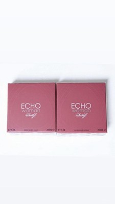 Davidoff Echo Woman Shower Gel 200 ml +  Light Body Cream 200 ml NEU/OVP/RARE