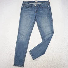 Hudson Krista Super Skinny Stretch Denim Blue Jeans Womens Size 29 x 28"