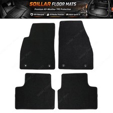 2011 2012 2013 2014 Fits Chevy Malibu 4door Front 2nd Floor Mats Carpet Velour