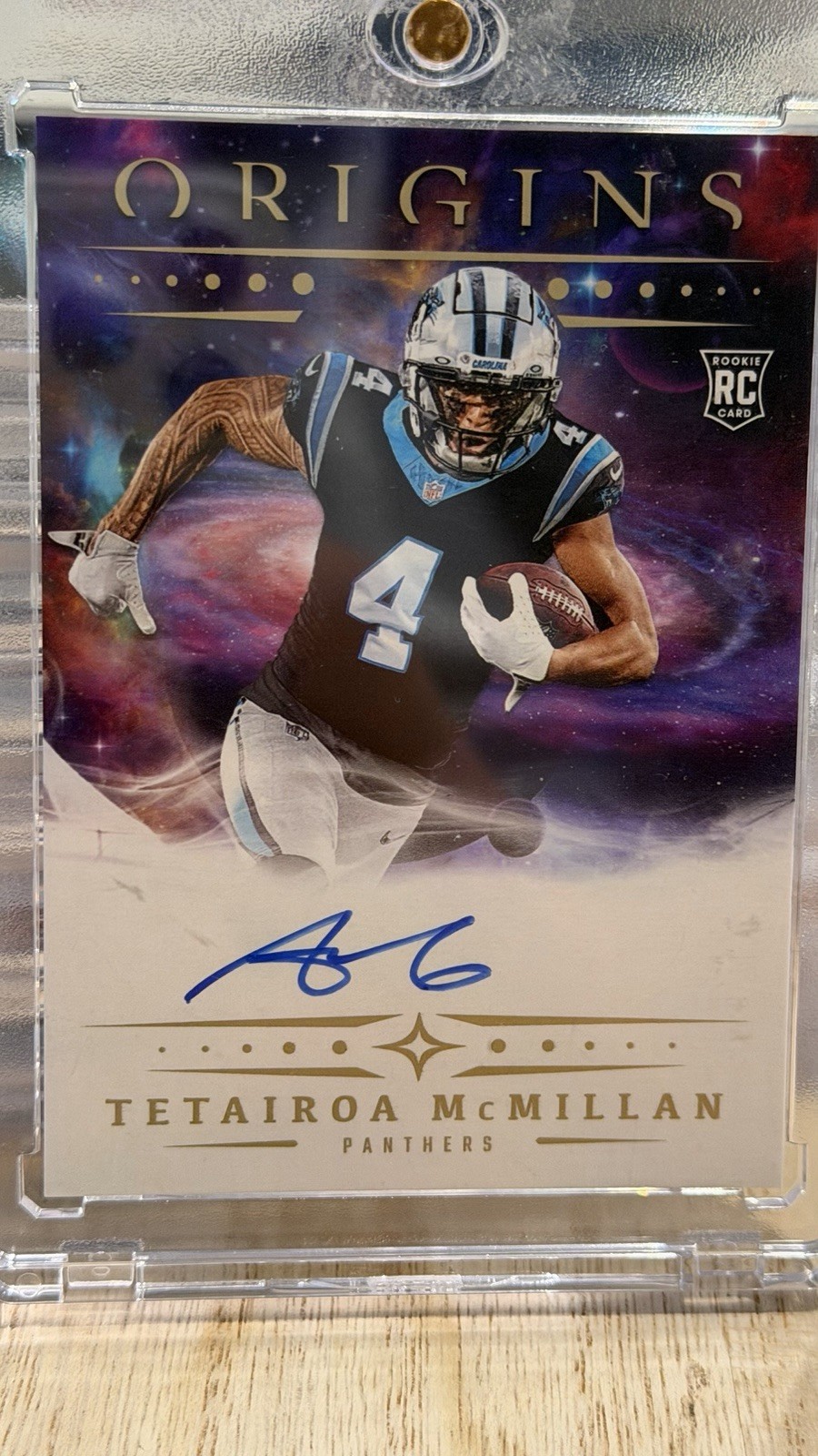 2025 Panini Origins - Rookie Autographs Tetairoa McMillan #RA-TET (AU, RC)