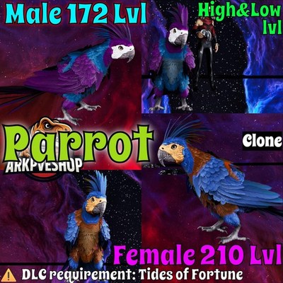 Parrot Clone Tides of Fortune Genesis ASA PVE  ARK Survival Ascended