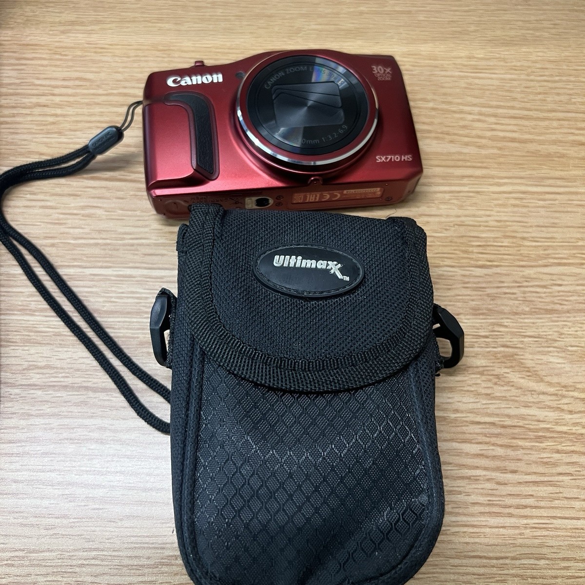 良品★Canon PowerShot SX710 HS レッド #1156 Canon PowerShot SX710 HS Red Digital Camera 20.3MP Z0569 | eBay