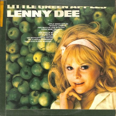 Decca Lenny Dee Little Green Apples Vinyl Record LP Stereo DL 75098 Organ