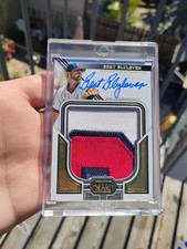 2023 Topps Tier One Auto Relic Prodigious Patch /10 Bert Blyleven #PPA-BBL