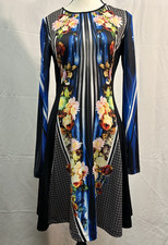 Clover Canyon Winter Solstice Long Sleeve Sheath Dress Size Small