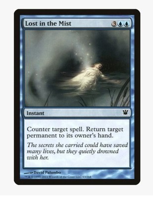 Lost in the Mist | MTG ISD | EDH Commander Counterspell Bounce | LP