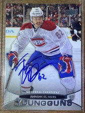 2011-12 UPPER DECK YOUNG GUNS Autograph #475 FREDERIC ST. DENIS Canadiens Rookie