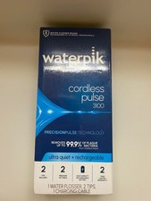 WATERPIK WF-20 CORDLESS PULSE RECHARGEABLE PORTABLE WATER FLOSSER Open Box