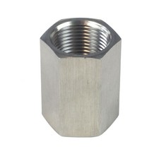 HFS R Hex Coupling 3/4" Female NPT x 3/4" Female NPT Stainless Steel 304