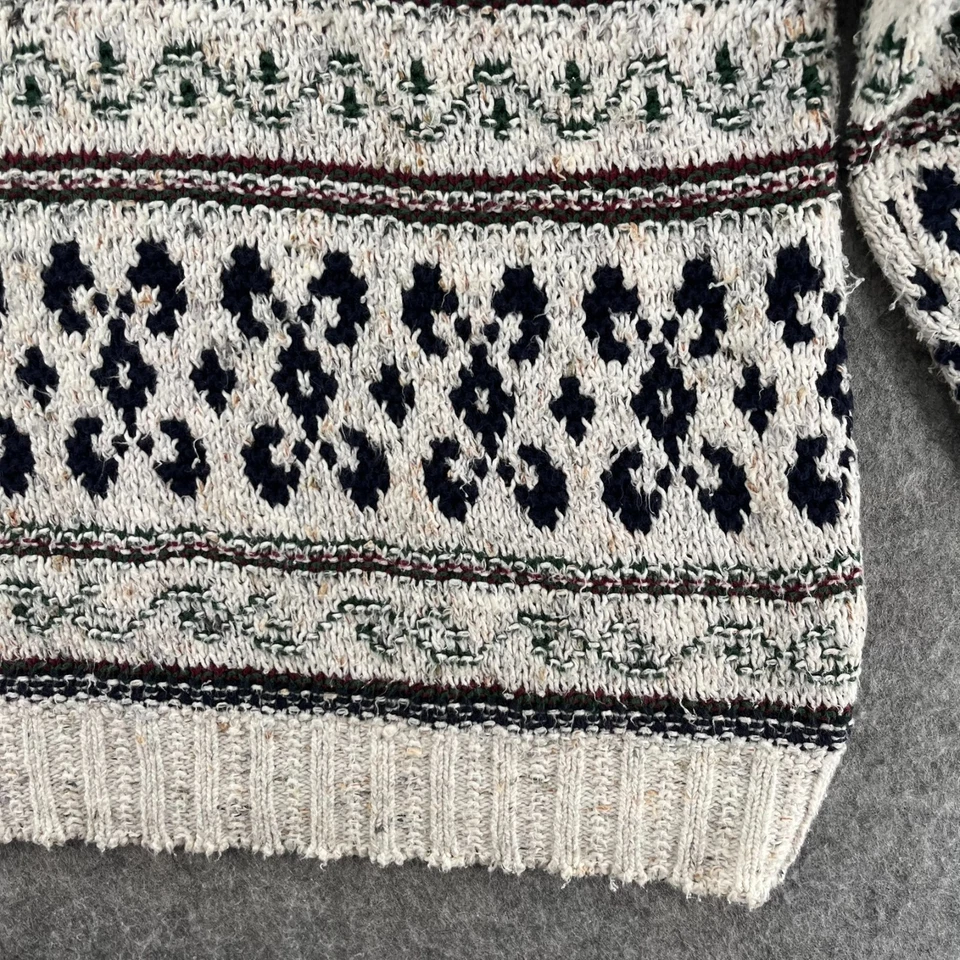 Vintage Chaps Ralph Lauren Knit Sweater Made In USA Size M - Image 3 of 4