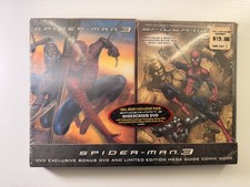 Spider-Man 3 (2007) Walmart Exclusive Widescreen DVD + Bonus Disc & Mega Guide 