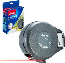 Image of Vileda Cordomatic Retractable Washing line 15m | 1 x 15m clothes line holds